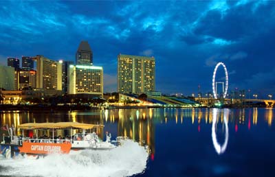 Marina Bay DUKw Tour